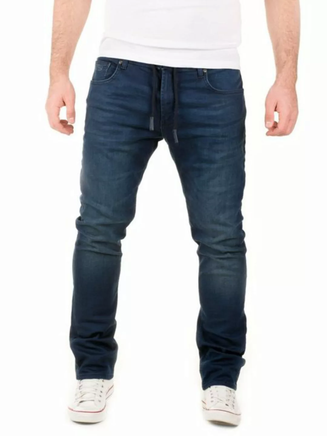 WOTEGA Slim-fit-Jeans Herren Jogginghose in Jeans-Look Noah Stretch Hose in günstig online kaufen