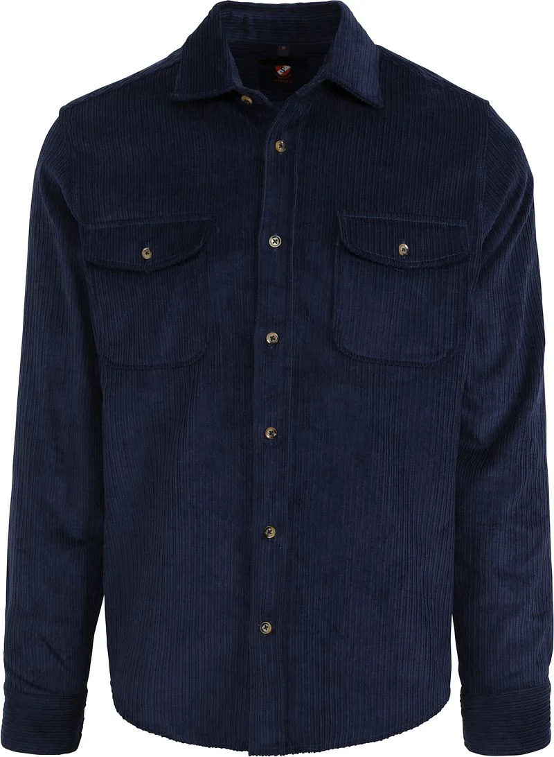 Suitable Überhemd Corduroy Navy - Größe L günstig online kaufen