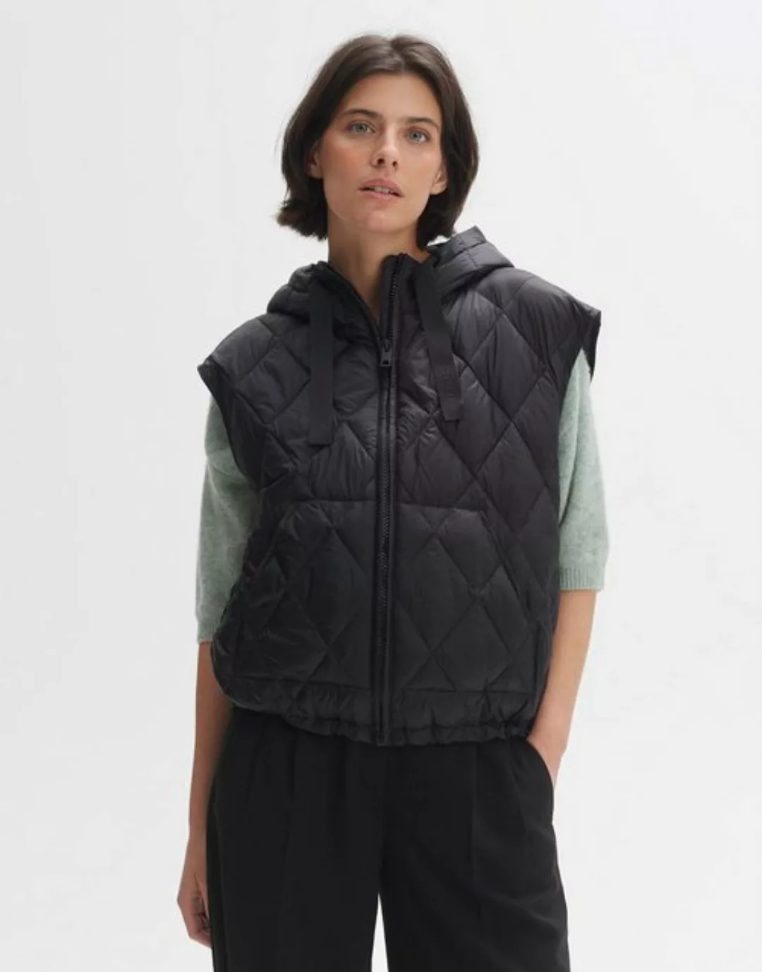 OPUS Steppweste Worlanda oversized Passform Nylon günstig online kaufen