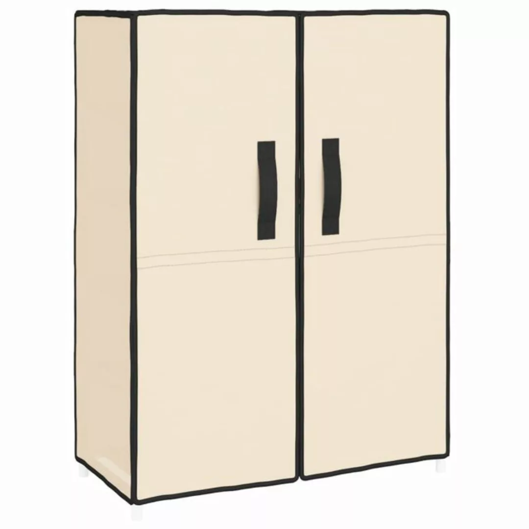 furnicato Schuhschrank Creme 60x28x90 cm Stoff (1-St) günstig online kaufen