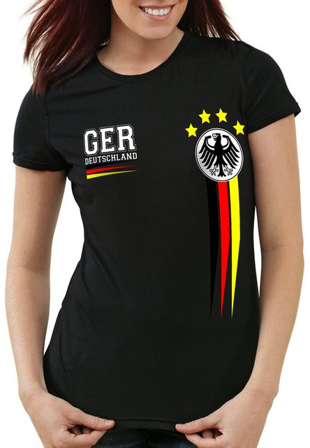 style3 T-Shirt Deutschland WM 2026 Weltmeister trikot fahne fußball stadion günstig online kaufen