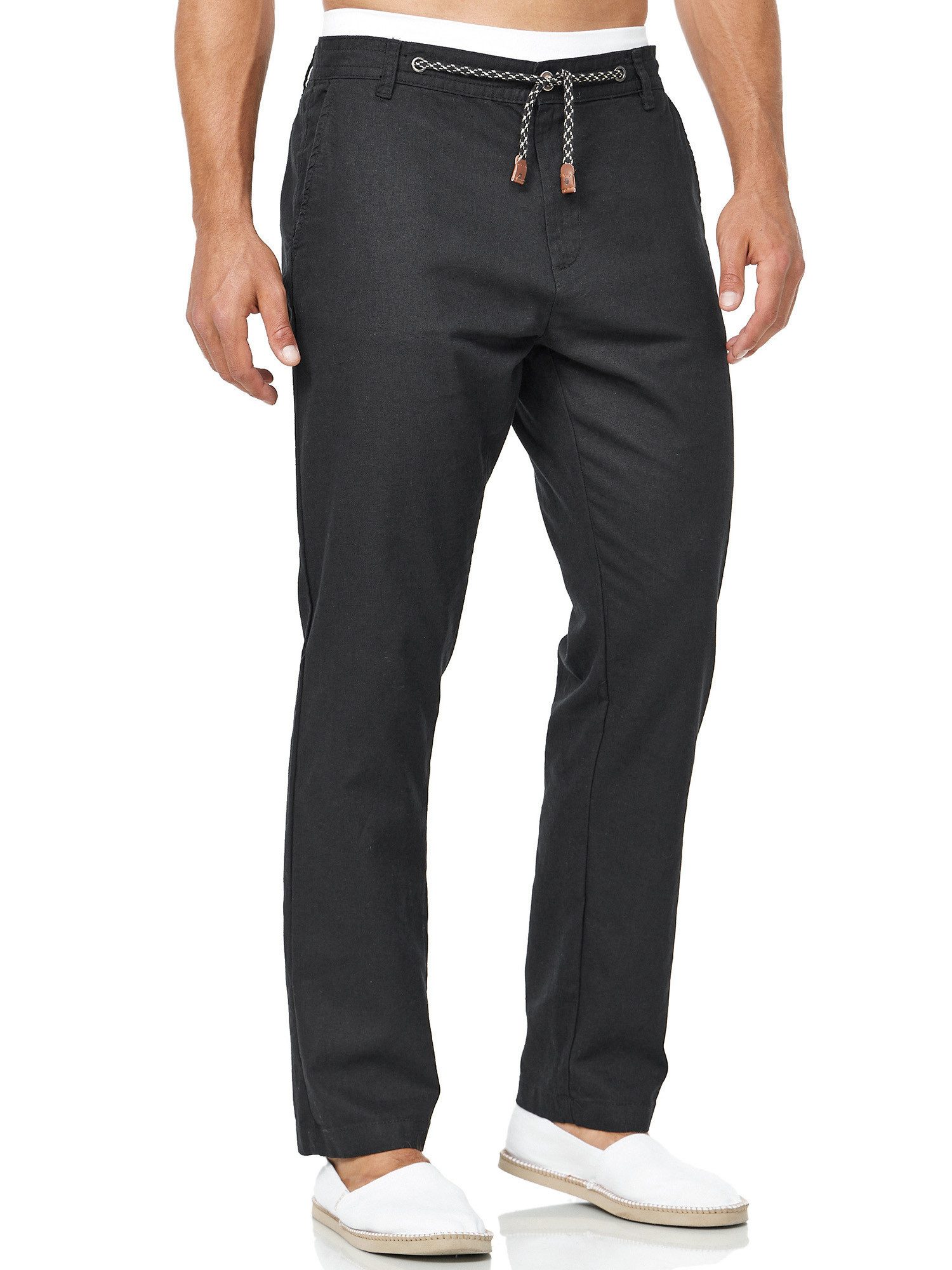 Indicode Leinenhose Veneto leichte Sommerhose mit günstig online kaufen