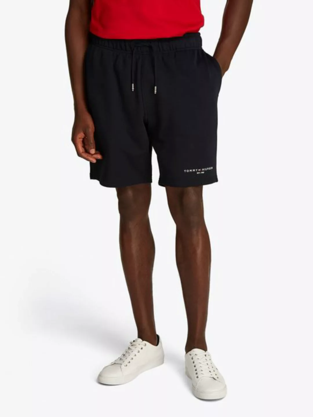 Tommy Hilfiger Sweatshorts SMALL TOMMY LOGO SWEATSHORTS günstig online kaufen