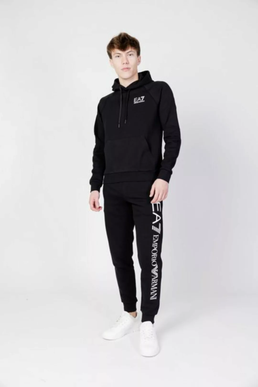 Emporio Armani Kapuzenfleecejacke günstig online kaufen