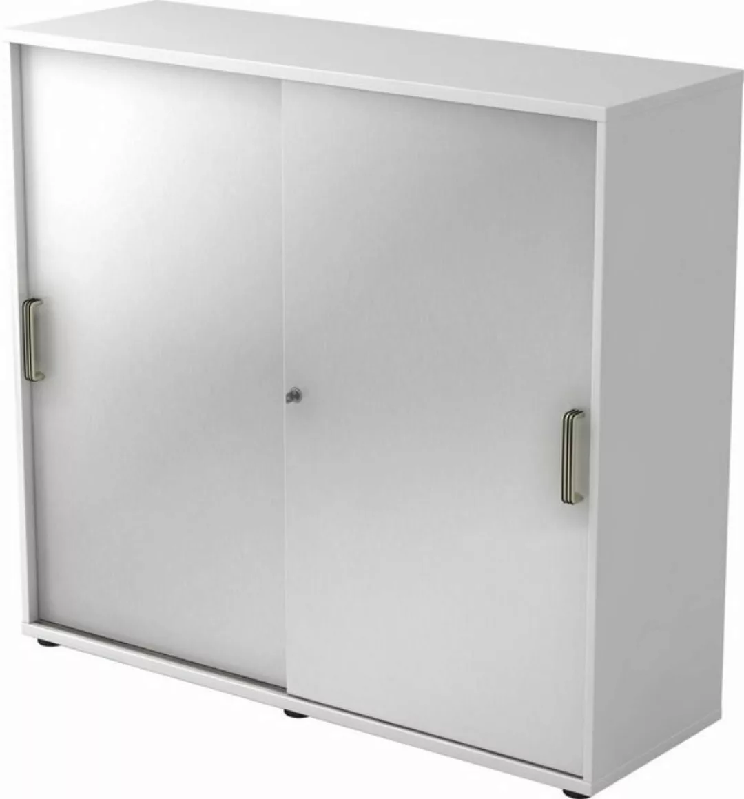 Aktenschrank Schiebetürenschrank Serie 9 3OH BxTxH 120x40x110cm Griff SG We günstig online kaufen