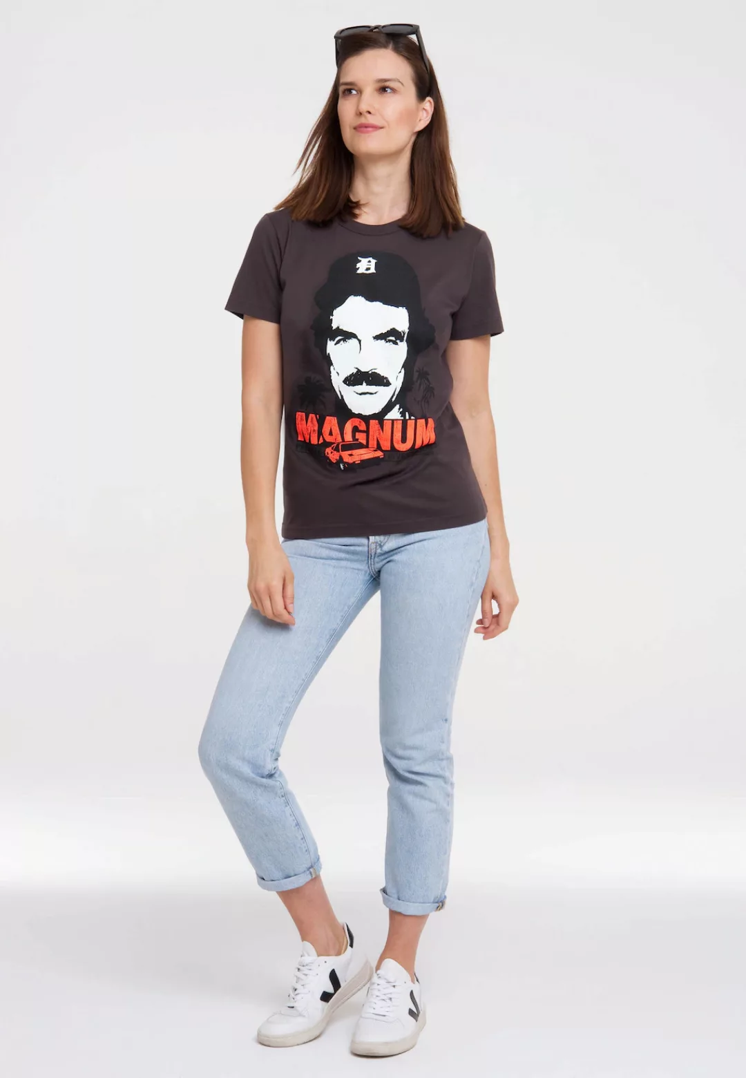 LOGOSHIRT T-Shirt "Magnum", mit coolem Print günstig online kaufen