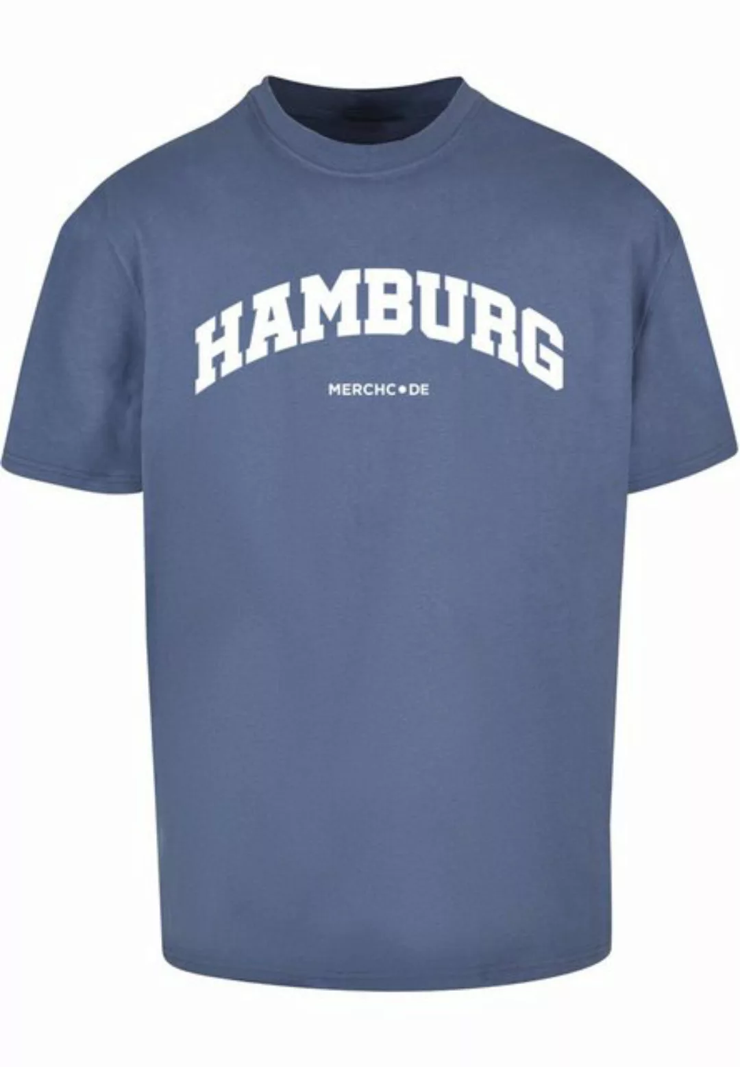 Merchcode T-Shirt Merchcode Herren Hamburg Wording - Heavy Oversize Tee (1- günstig online kaufen