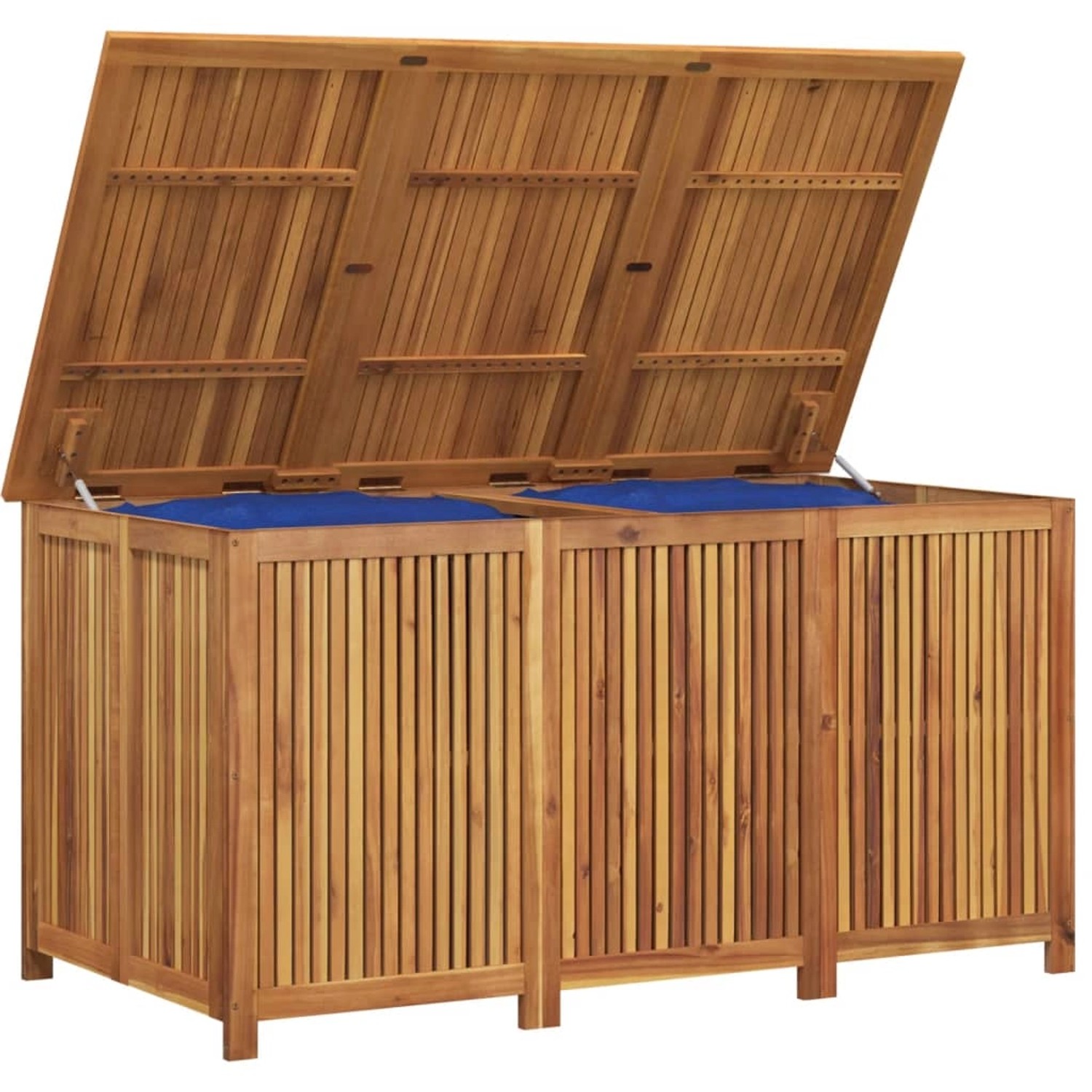 vidaXL Gartenbox 150x80x75 cm Massivholz Akazie günstig online kaufen