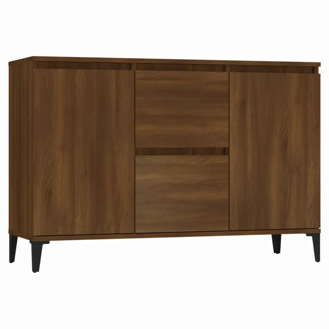 Vidaxl Sideboard Braun Eichen-optik 104x35x70 Cm Holzwerkstoff günstig online kaufen