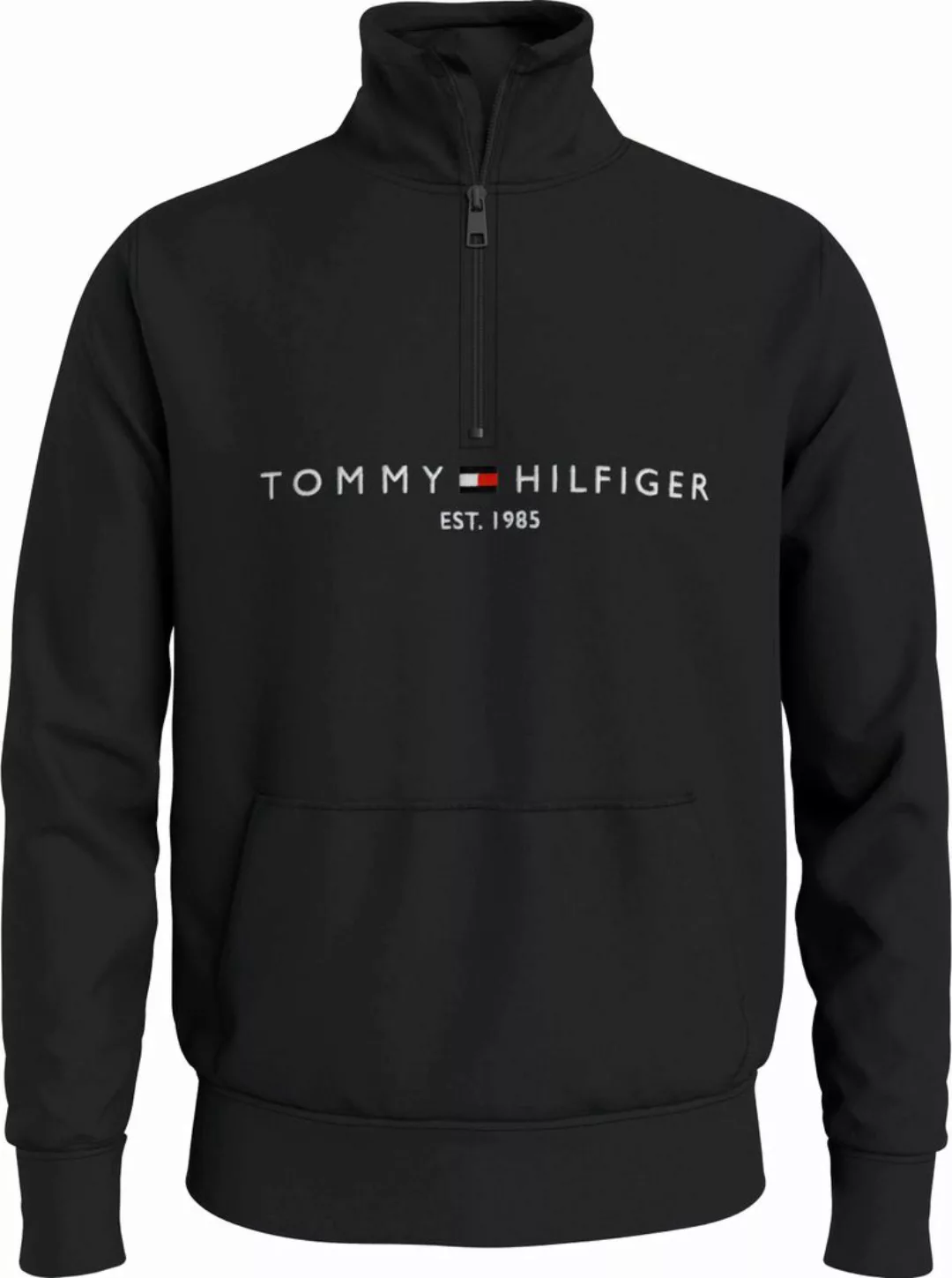 Tommy Hilfiger Big and Tall Mockneck Schwarz - Größe 3XL günstig online kaufen