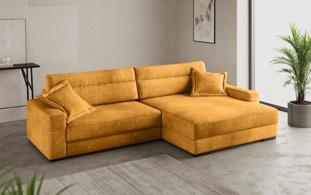 Mr. Couch Ecksofa "Marcello", inklusive EasyBett und Bettkasten günstig online kaufen