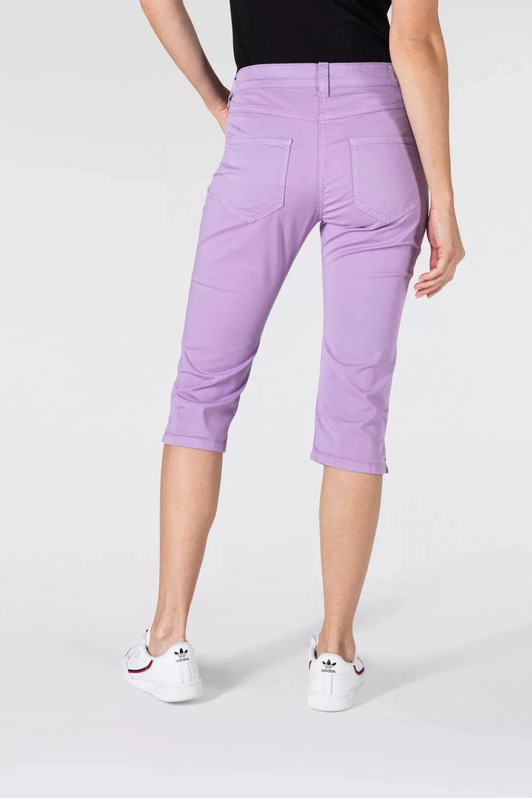 MAC Caprihose Capri-Summer-Clean Kniebedeckend mit kleinem Schlitz am Saum günstig online kaufen