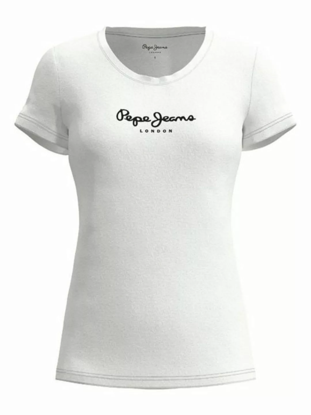 Pepe Jeans T-Shirt NEW VIRGINIA mit Logo-Print günstig online kaufen