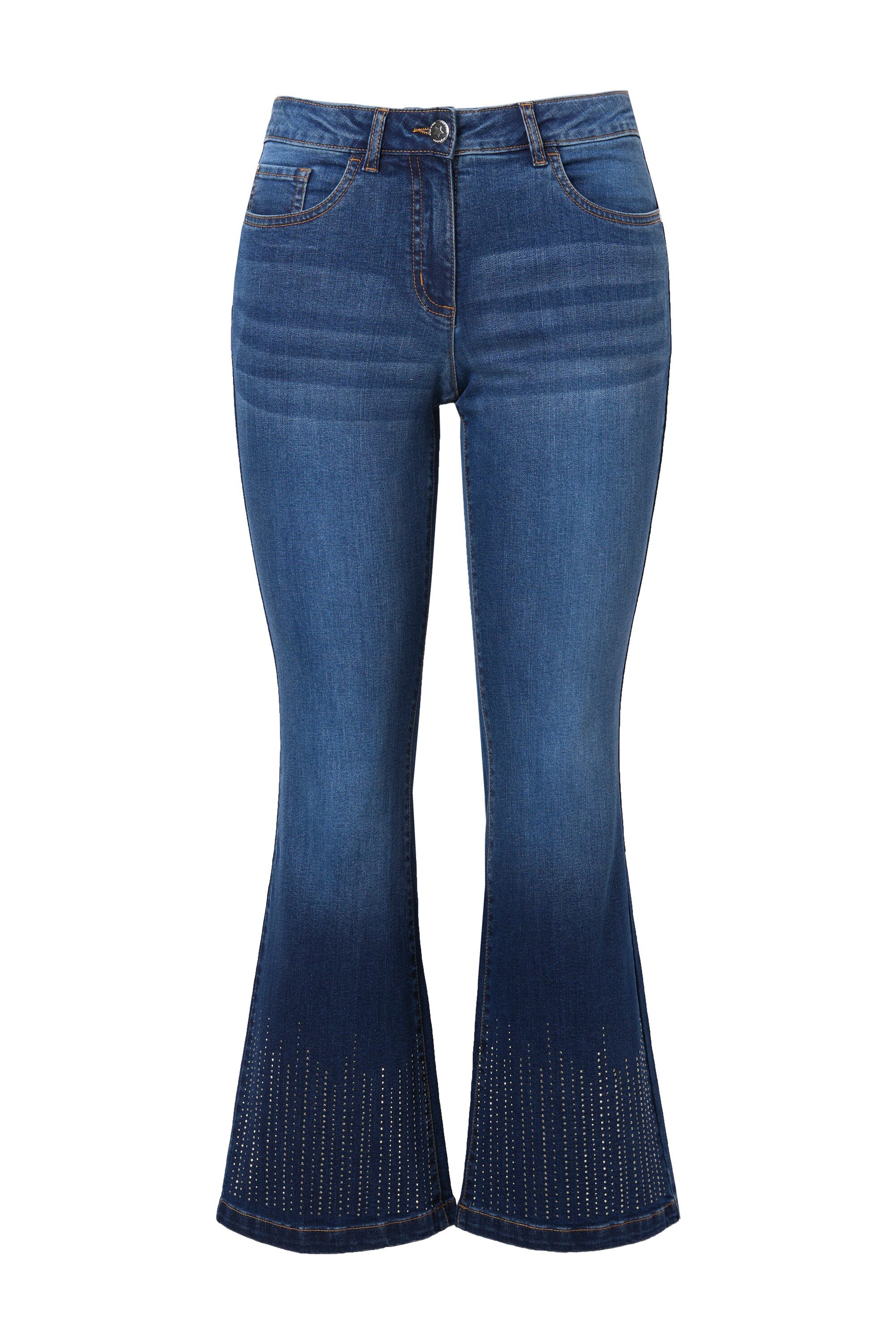Angel of Style 5-Pocket-Jeans Jeans Flared günstig online kaufen