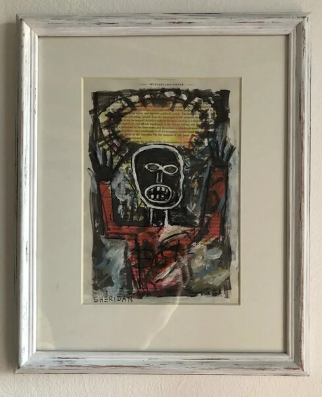 Titel Kunstwerk "Gray‘s Anatomy" Gemälde Unikat Streetart Popart Neoexpress günstig online kaufen