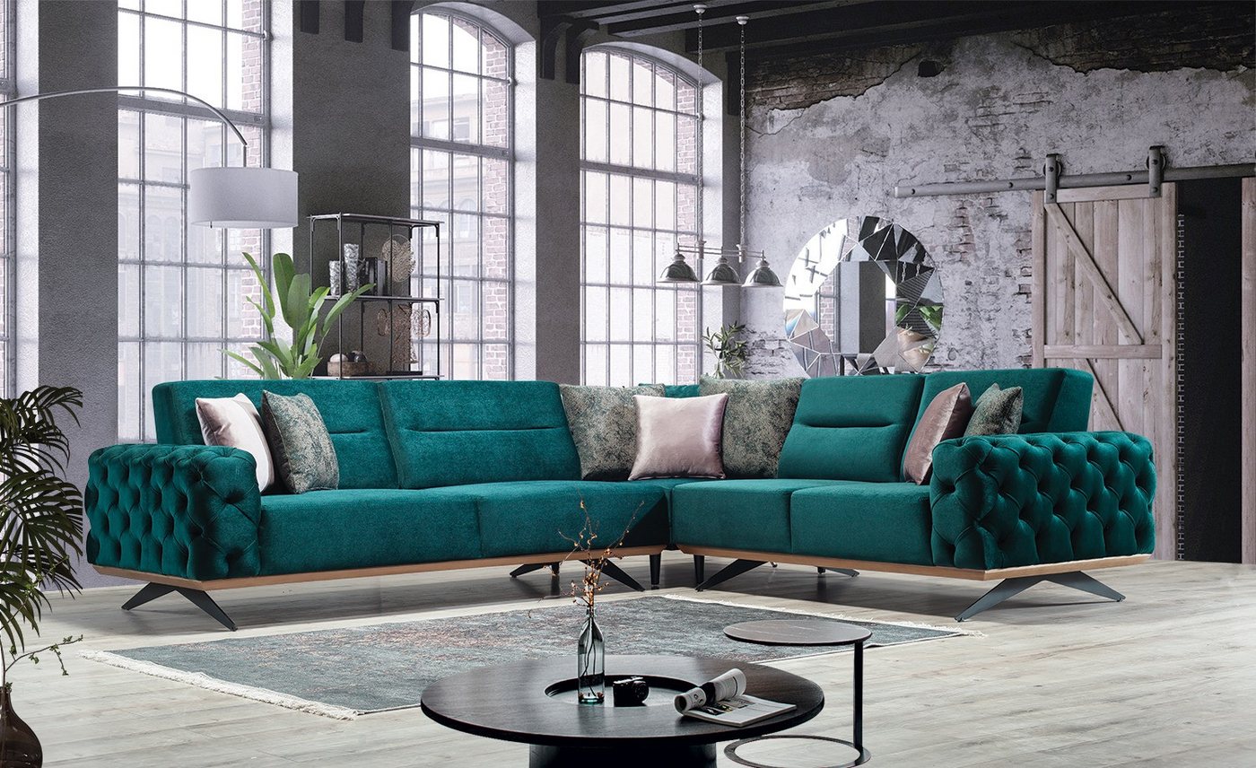 Viva Möbel Sofa HAVANA, Luxuriöses Design und erstklassiger Komfort. günstig online kaufen