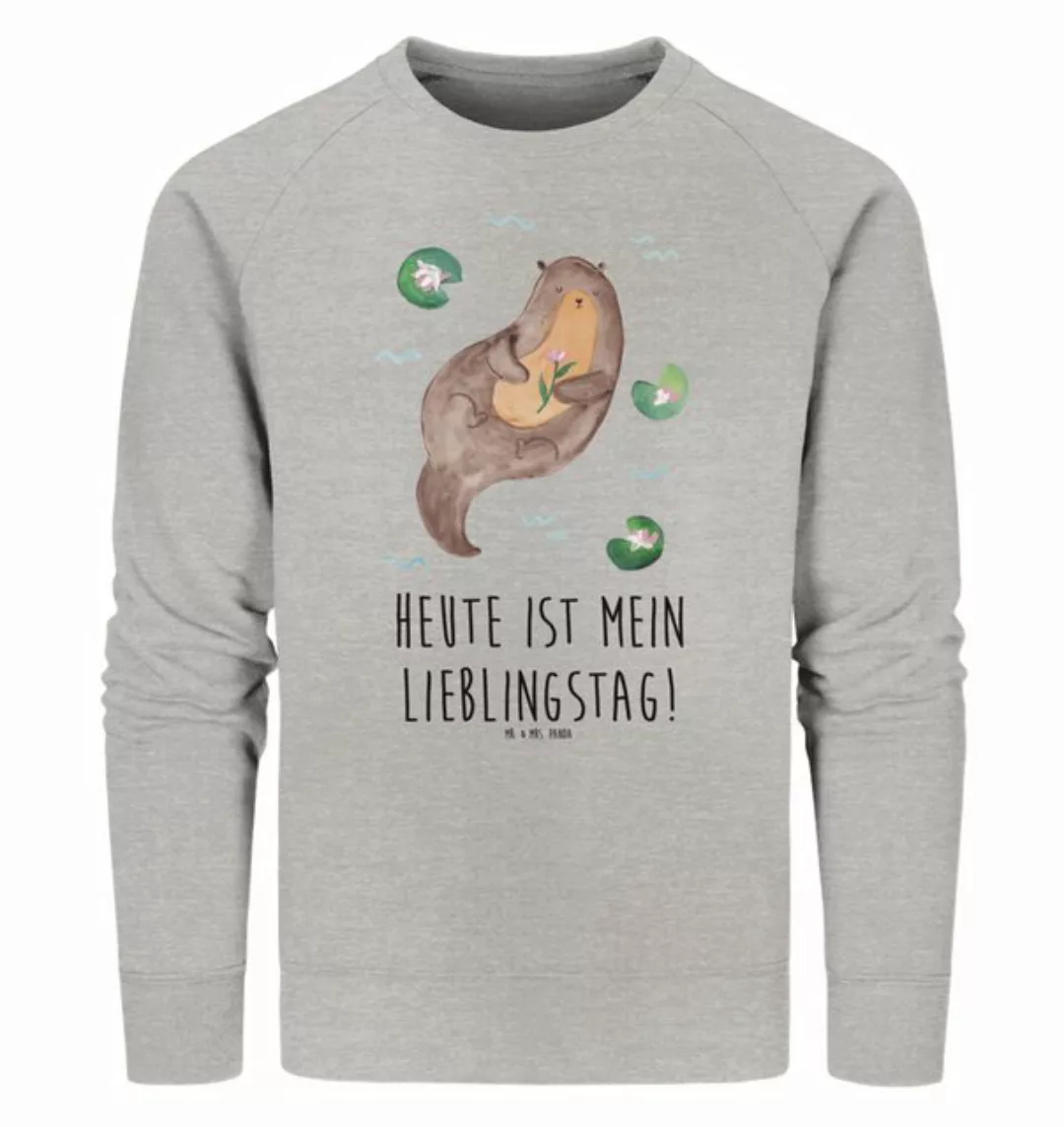 Mr. & Mrs. Panda Longpullover Größe XXL Otter Seerose - Heather Grey - Gesc günstig online kaufen