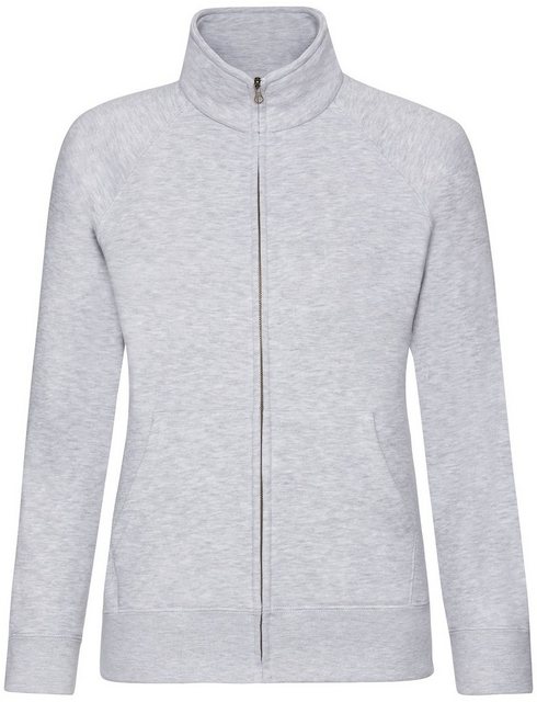 Fruit of the Loom Sweatjacke Premium Sweat Jacket Lady-Fit günstig online kaufen