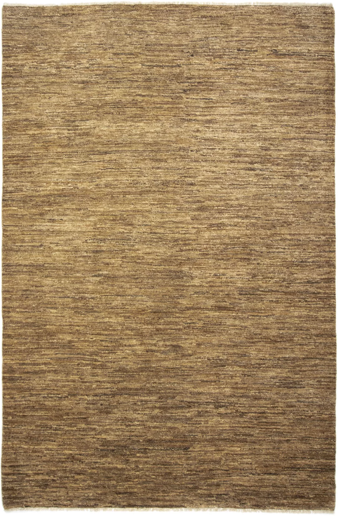 morgenland Wollteppich »Gabbeh Teppich handgeknüpft hellbraun«, rechteckig, günstig online kaufen