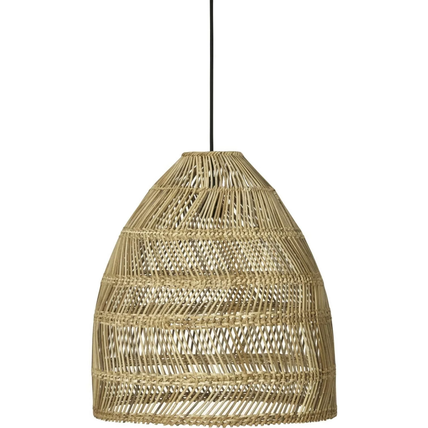 PR Home Maja Hängelampe Natur Beige Rattan Outdoor IP44 45cm E27 2,5m mit S günstig online kaufen