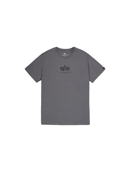 Alpha Industries T-Shirt Alpha Industries Men - T-Shirts Basic T Mid Logo günstig online kaufen