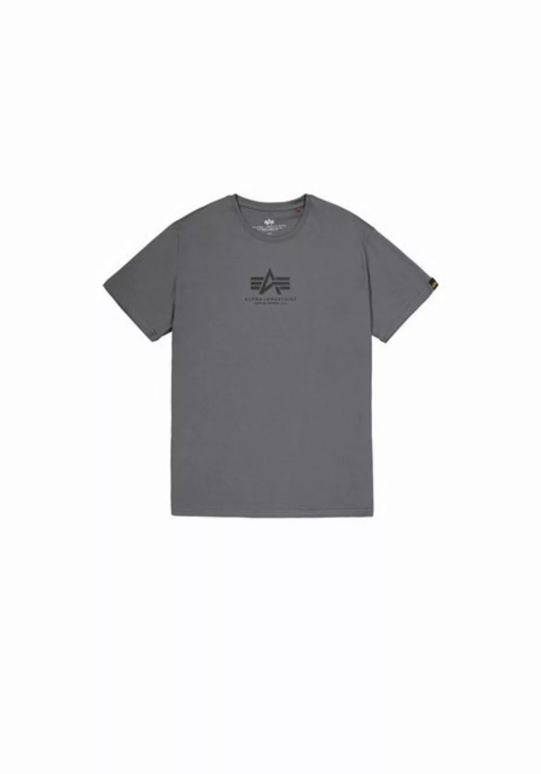 Alpha Industries T-Shirt Alpha Industries Men - T-Shirts Basic T Mid Logo günstig online kaufen