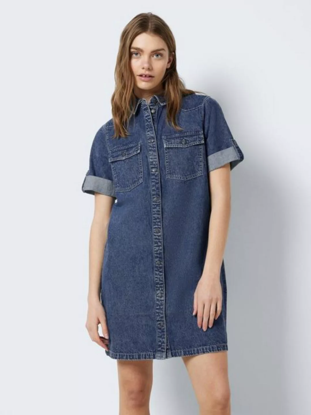 Noisy may Jeanskleid NMNEW SIGNE S/S DENIM DRESS WG002MB NOOS günstig online kaufen