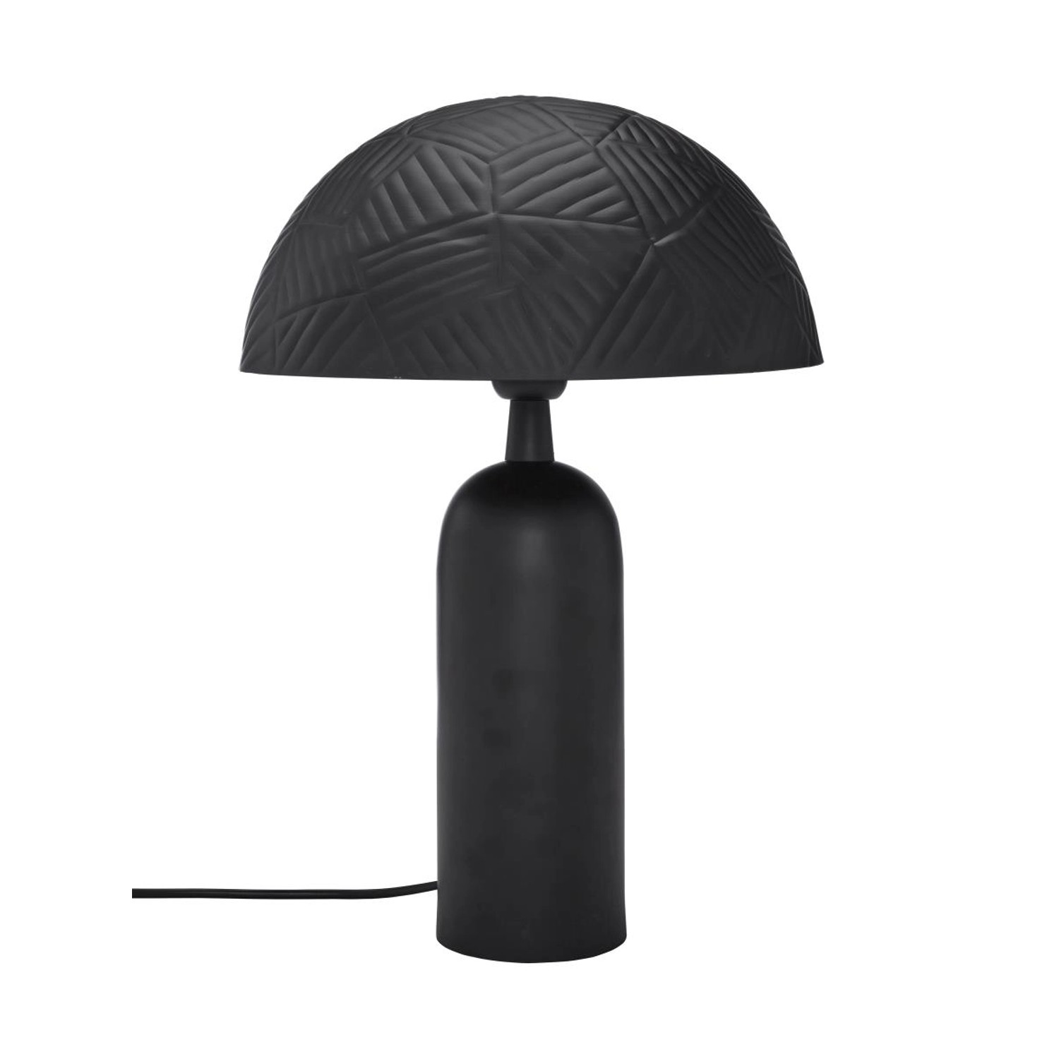 PR Home Carter Tischlampe Schwarz Matt aus Metall E27 31x45cm günstig online kaufen