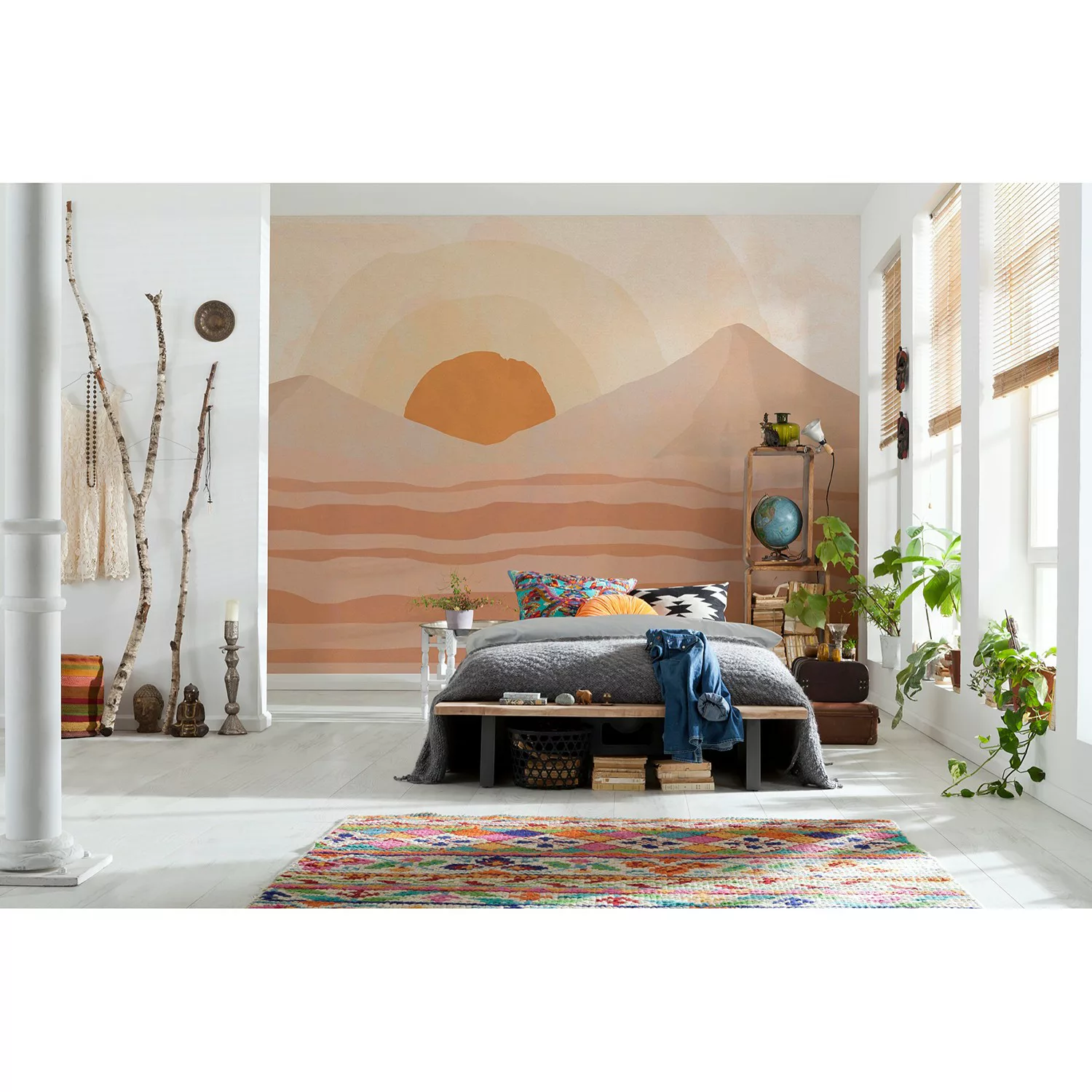 KOMAR Vlies Fototapete - Sabbia - Größe 400 x 280 cm mehrfarbig günstig online kaufen