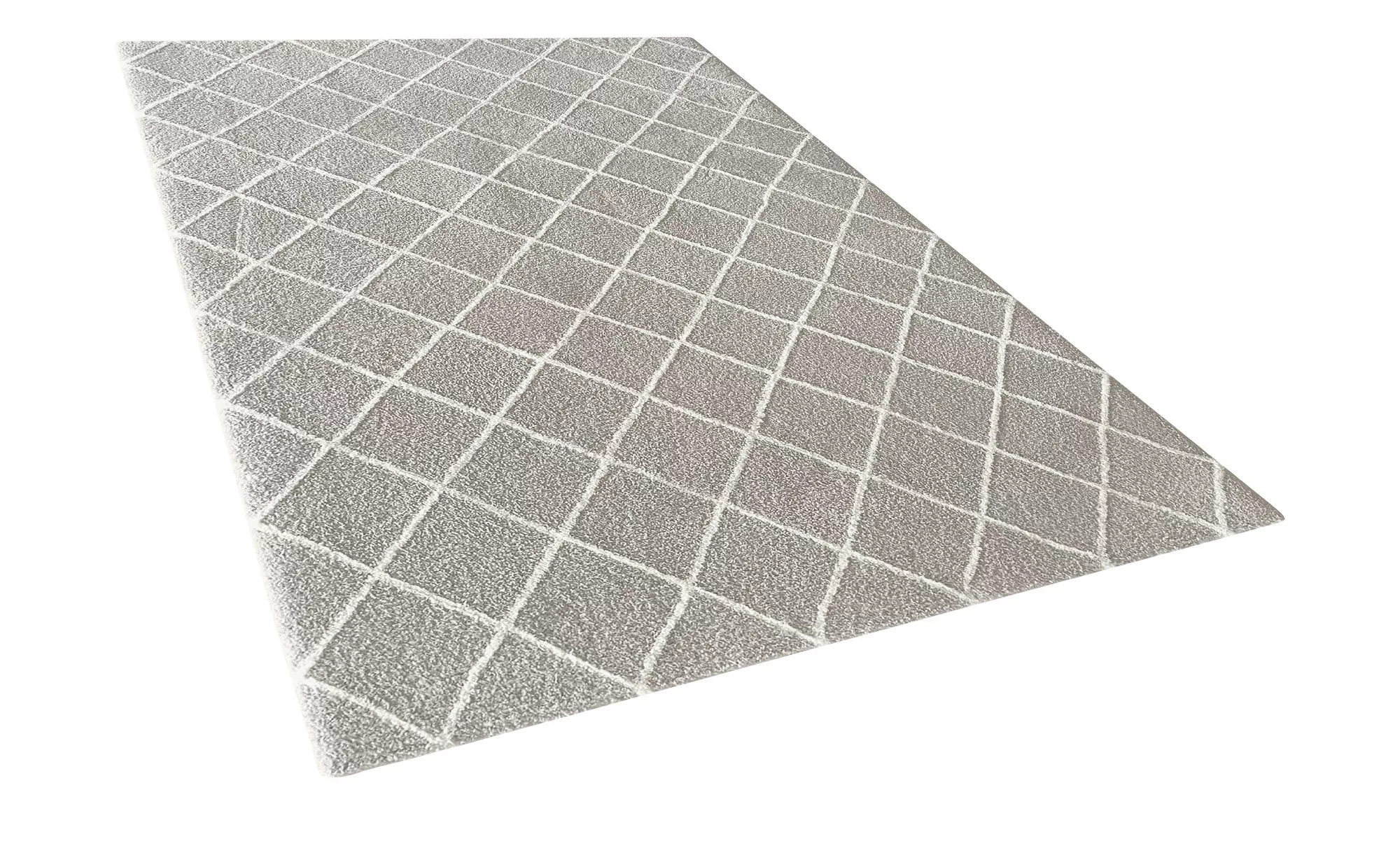 como Tuft-Teppich  Mesh ¦ silber ¦ Synthetische Fasern ¦ Maße (cm): B: 160 günstig online kaufen