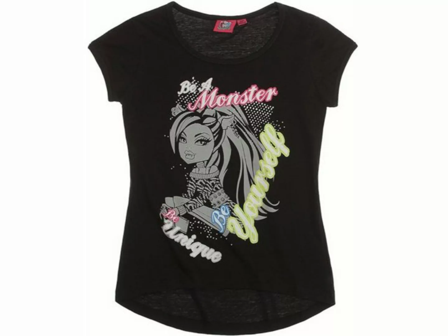 Monster High T-Shirt mit Cleo de Nile Clawdeen Wolf und Frankie Steen günstig online kaufen