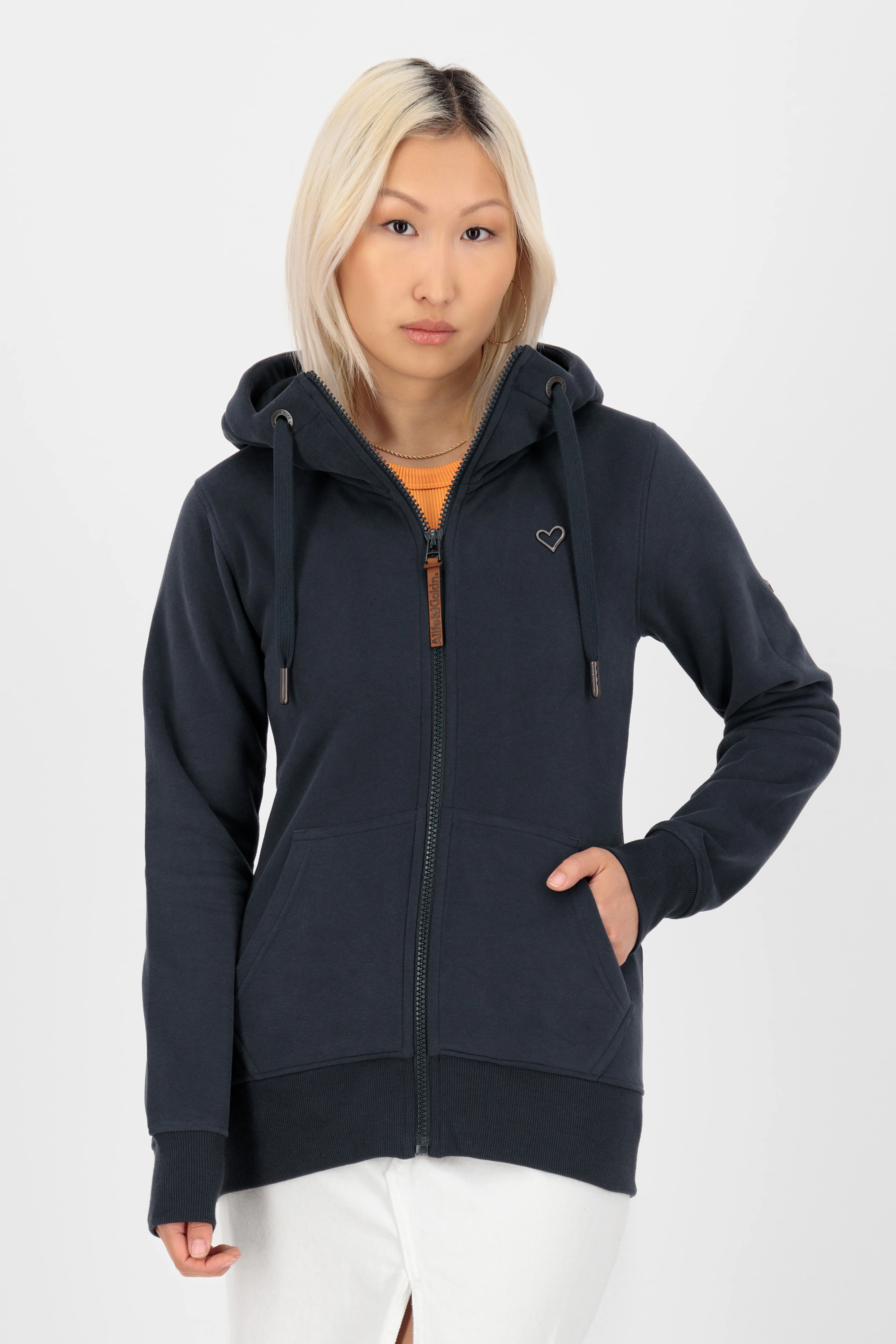 Alife & Kickin Kapuzensweatjacke "Damen DelphineAK A" günstig online kaufen