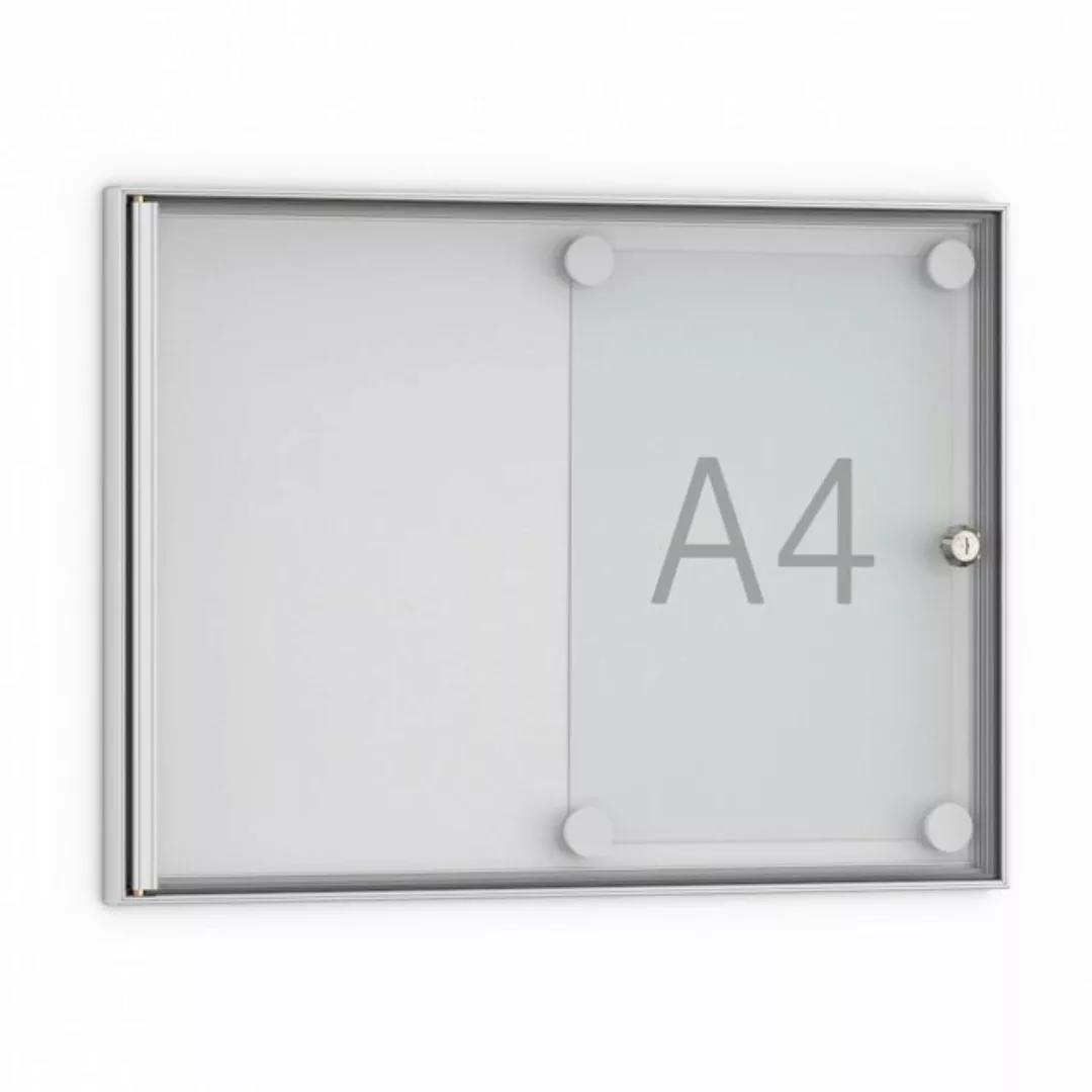 Dreifke Vitrine Mini-Schaukasten MN 3, Innen, 2xDIN A4, 22 mm BT, 1-seit., günstig online kaufen