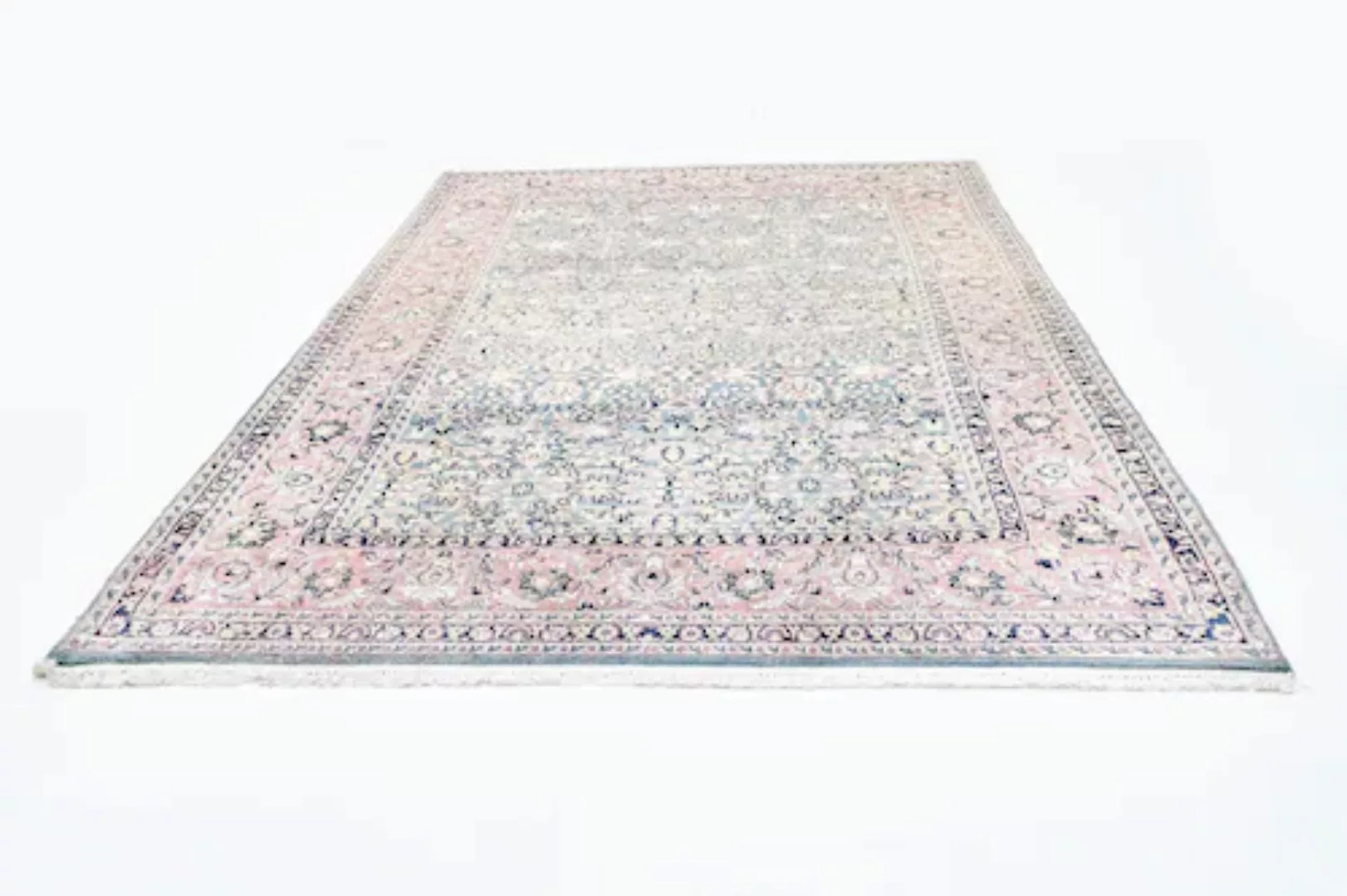 morgenland Wollteppich »Sarough Teppich handgeknüpft rosa«, rechteckig günstig online kaufen