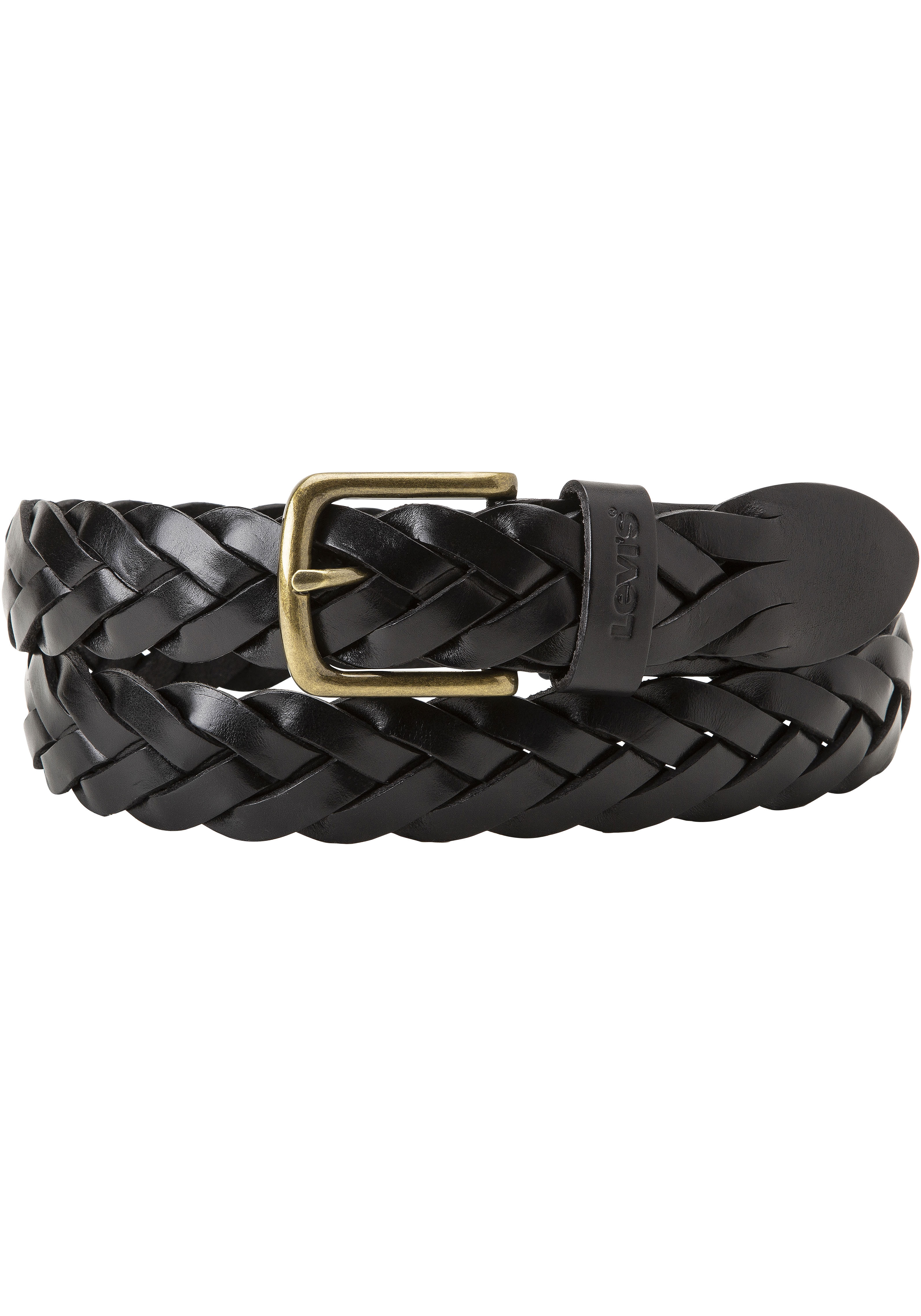 Levis Ledergürtel "LEATHER BRAID", Unisex günstig online kaufen