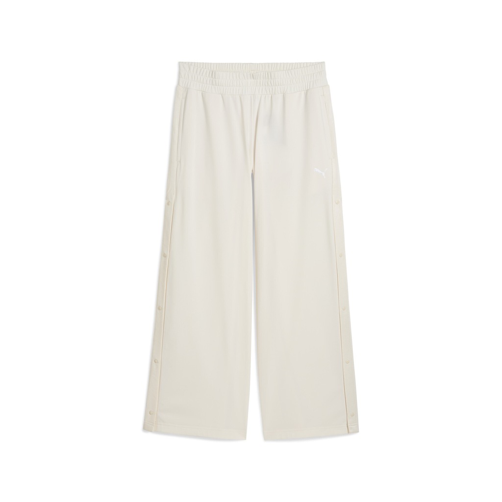 PUMA Sporthose "WARDROBE Essentials Low Rise Popper Hose Damen" günstig online kaufen