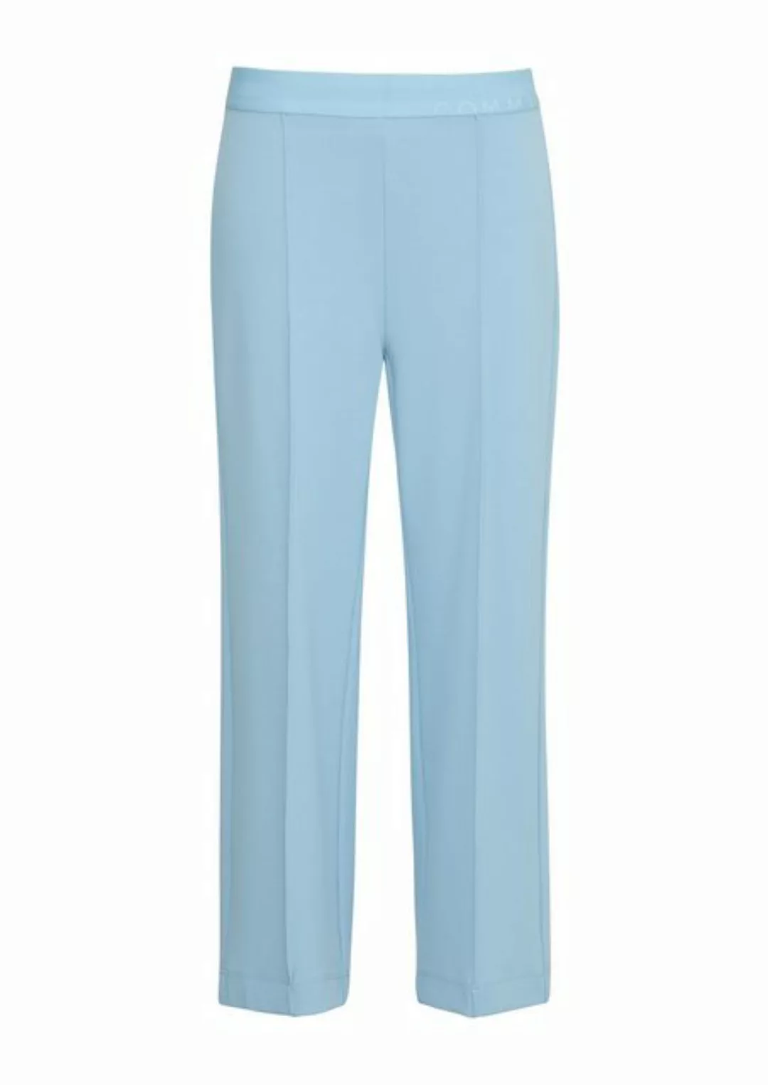 Comma 7/8-Hose Elegante Culotte aus Twill-Jersey Gummizug günstig online kaufen