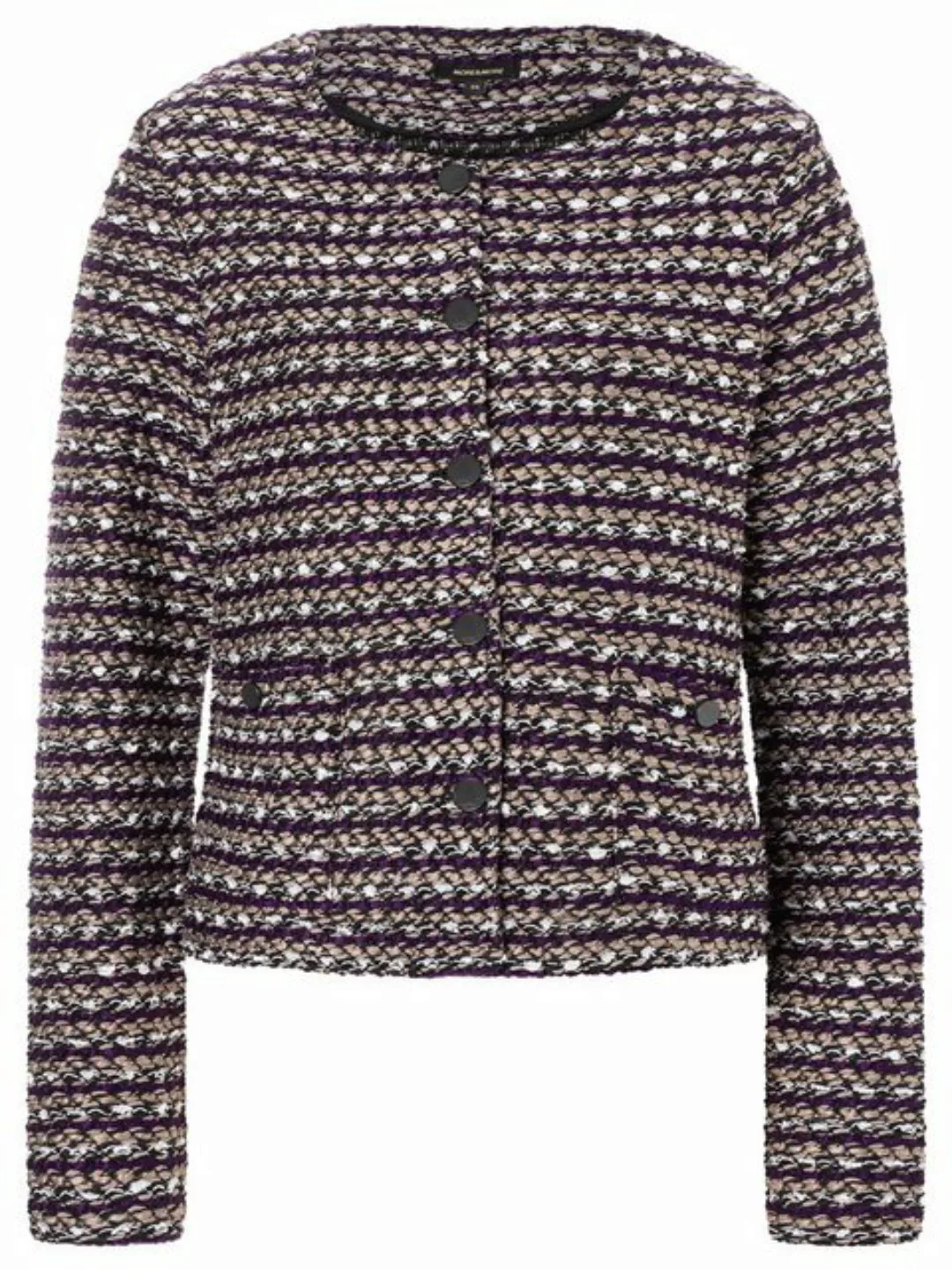 Bouclé Jerseyjacke, Herbst-Kollektion günstig online kaufen