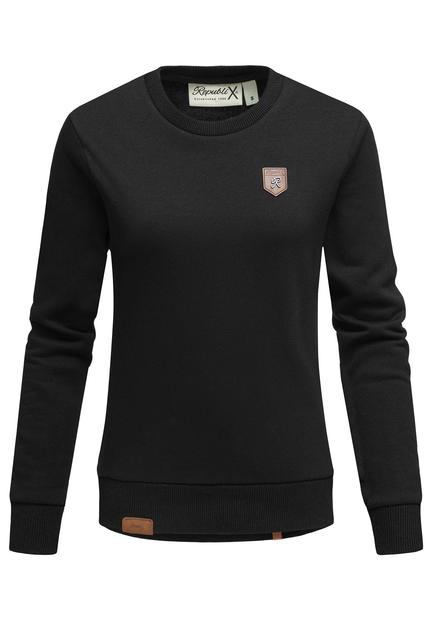REPUBLIX Sweatshirt CASSY Damen Kapuzenpullover Sweatjacke günstig online kaufen