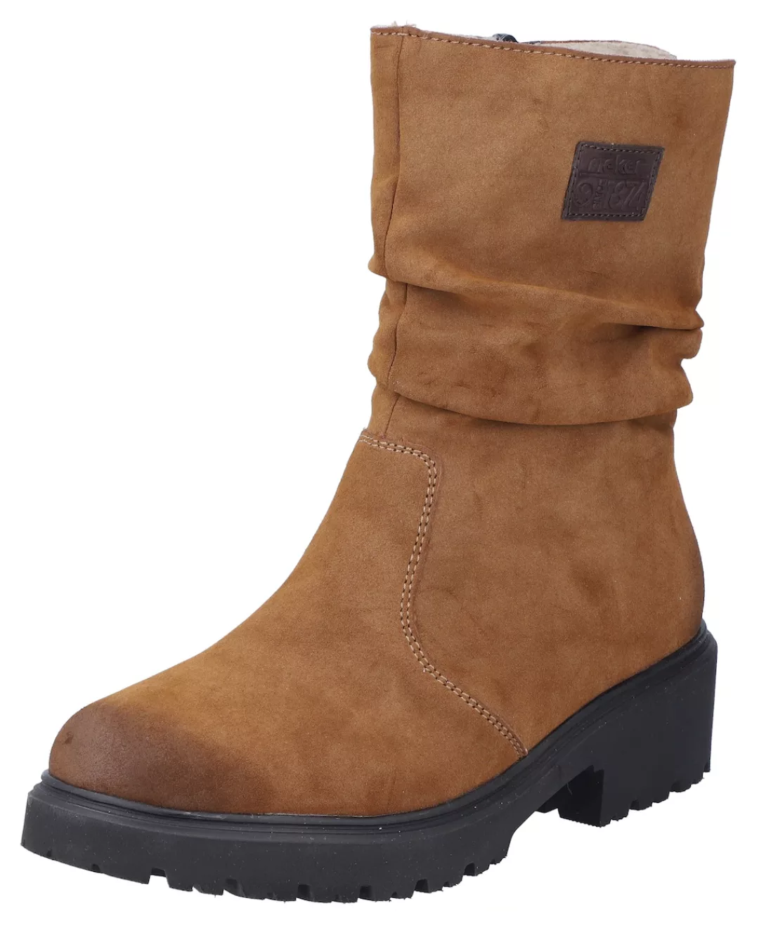 Rieker Winterstiefelette, Winterboots, Profilsohle, slouchy Schaft, mit Inn günstig online kaufen