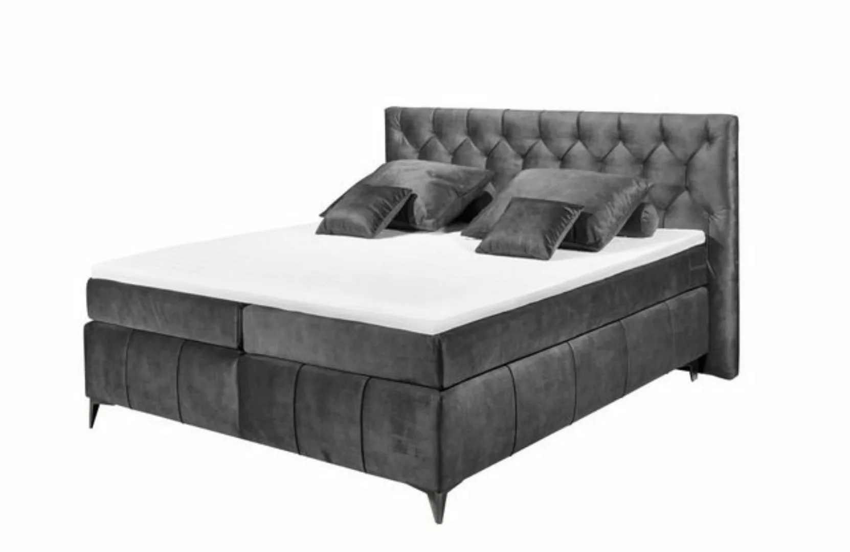 ED EXCITING DESIGN Boxspringbett "Pembroke" günstig online kaufen