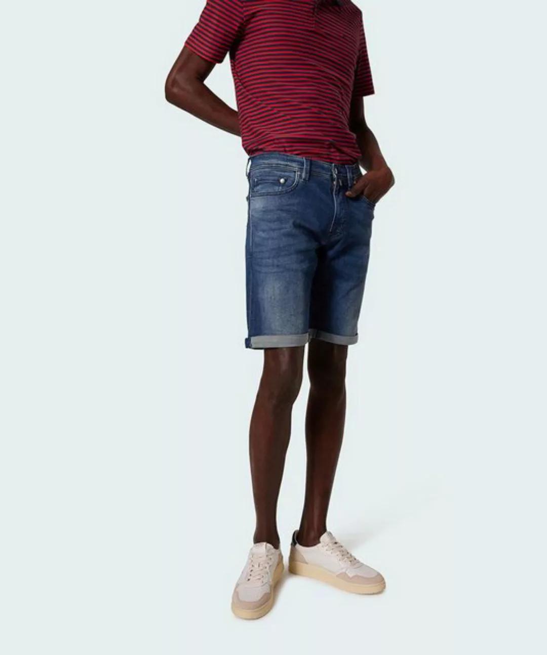 Pierre Cardin Jeansshorts Lyon Bermuda super elastisch und bequem günstig online kaufen