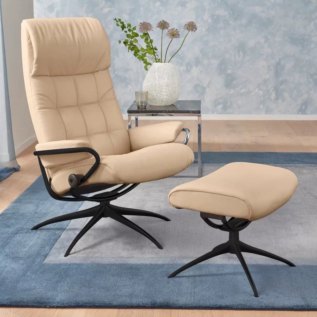 Stressless Relaxsessel "London", (Set, Relaxsessel mit Hocker), mit Hocker, günstig online kaufen