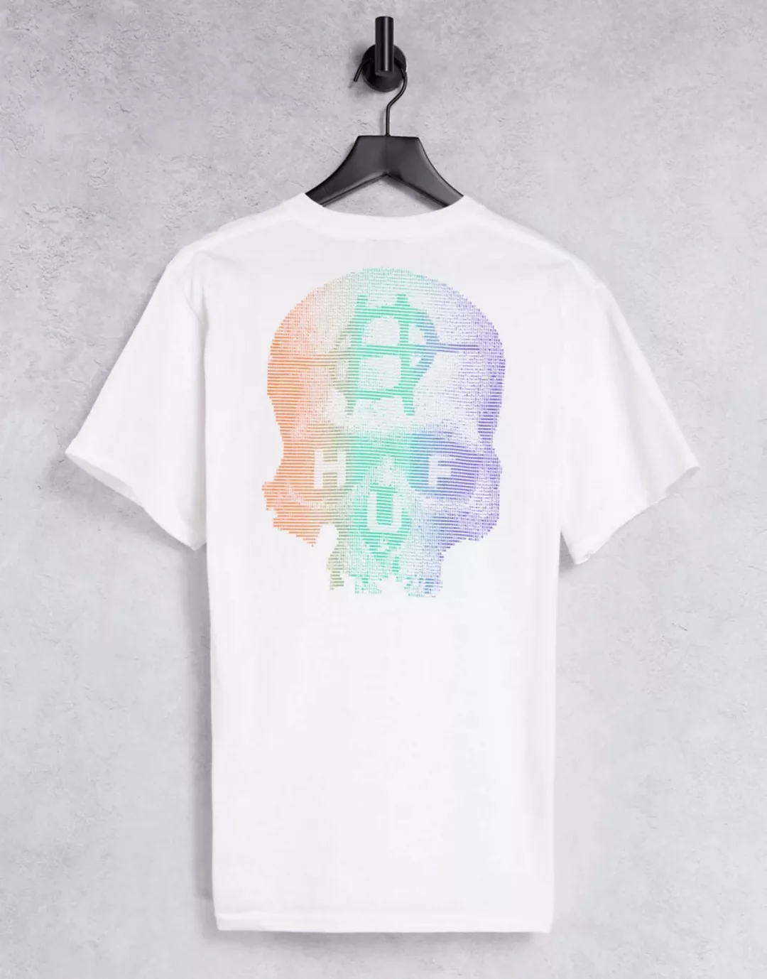 HUF – Data Death – T-Shirt in Weiß günstig online kaufen