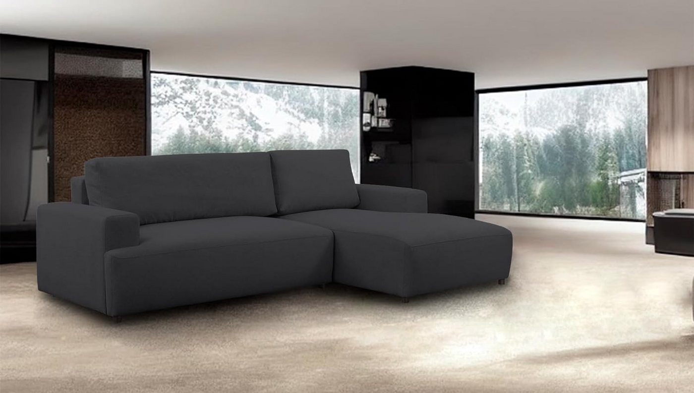 FORNIRO 24 Ecksofa Universal Ecksofa mit Schlaffunktion und Bettkasten, 263 günstig online kaufen