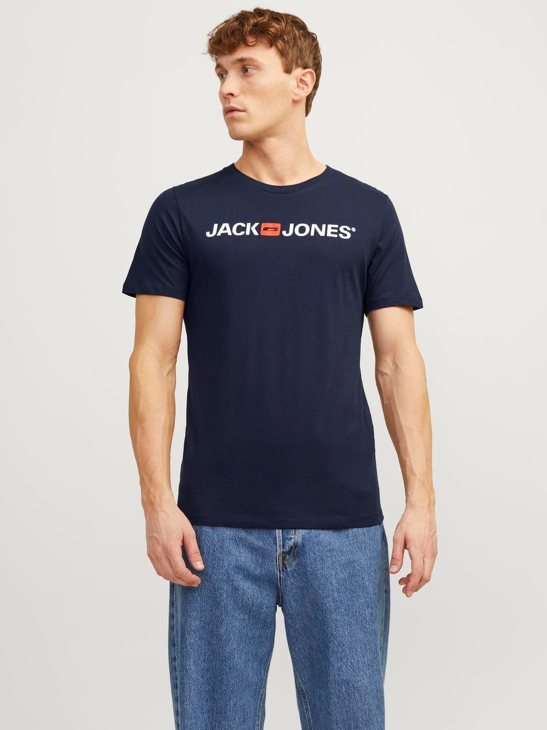 Jack & Jones T-Shirt Basic (4-tlg) günstig online kaufen