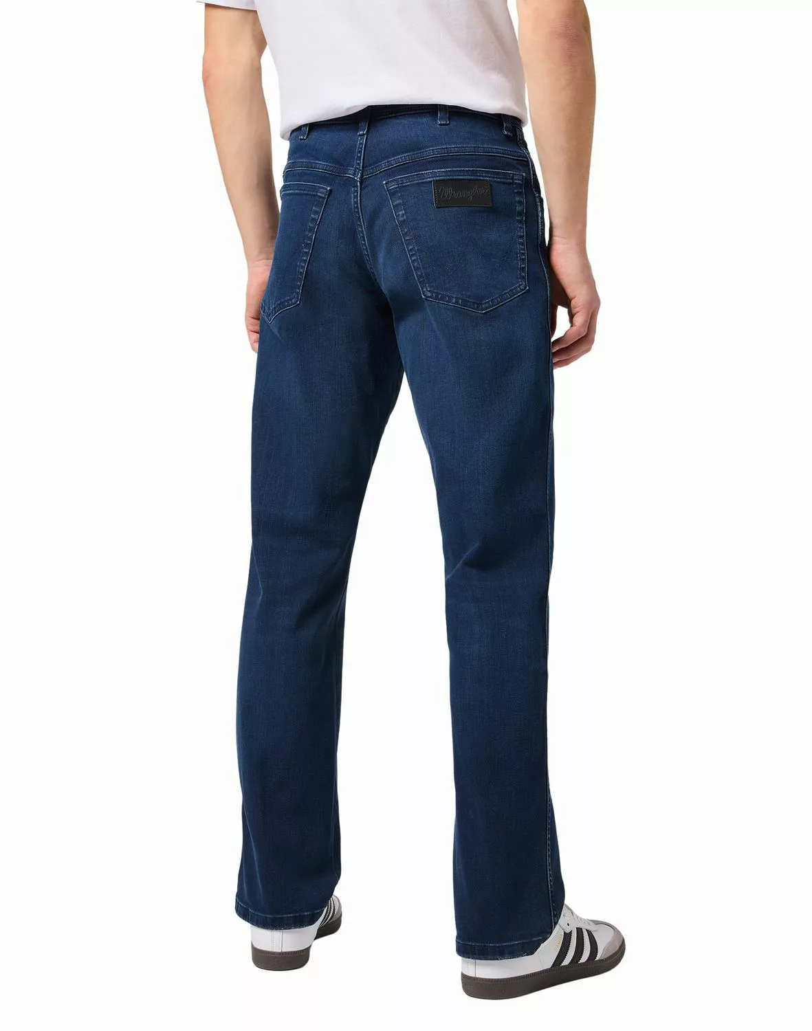 Wrangler Herren Jeans TEXAS - Regular Fit - Blau - Arm Strong günstig online kaufen