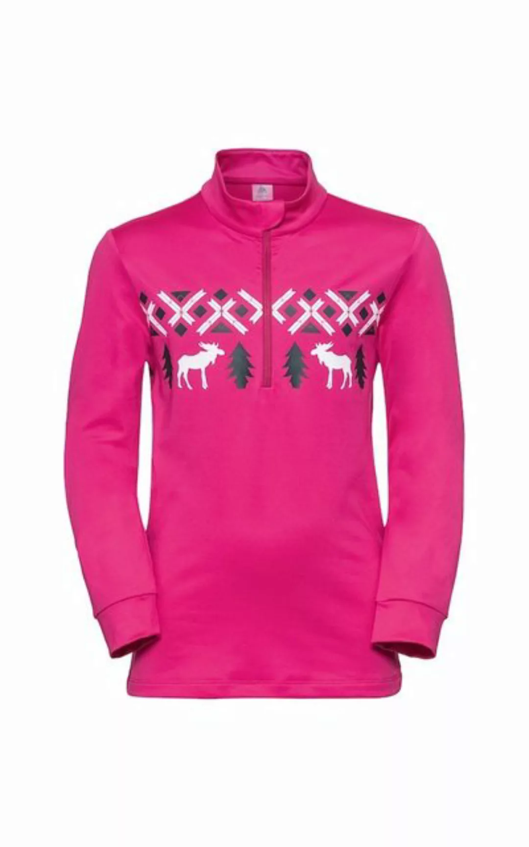 Odlo Fleecejacke Mid layer full zip PAZOLA REINDEER 31600 beetroot purple günstig online kaufen