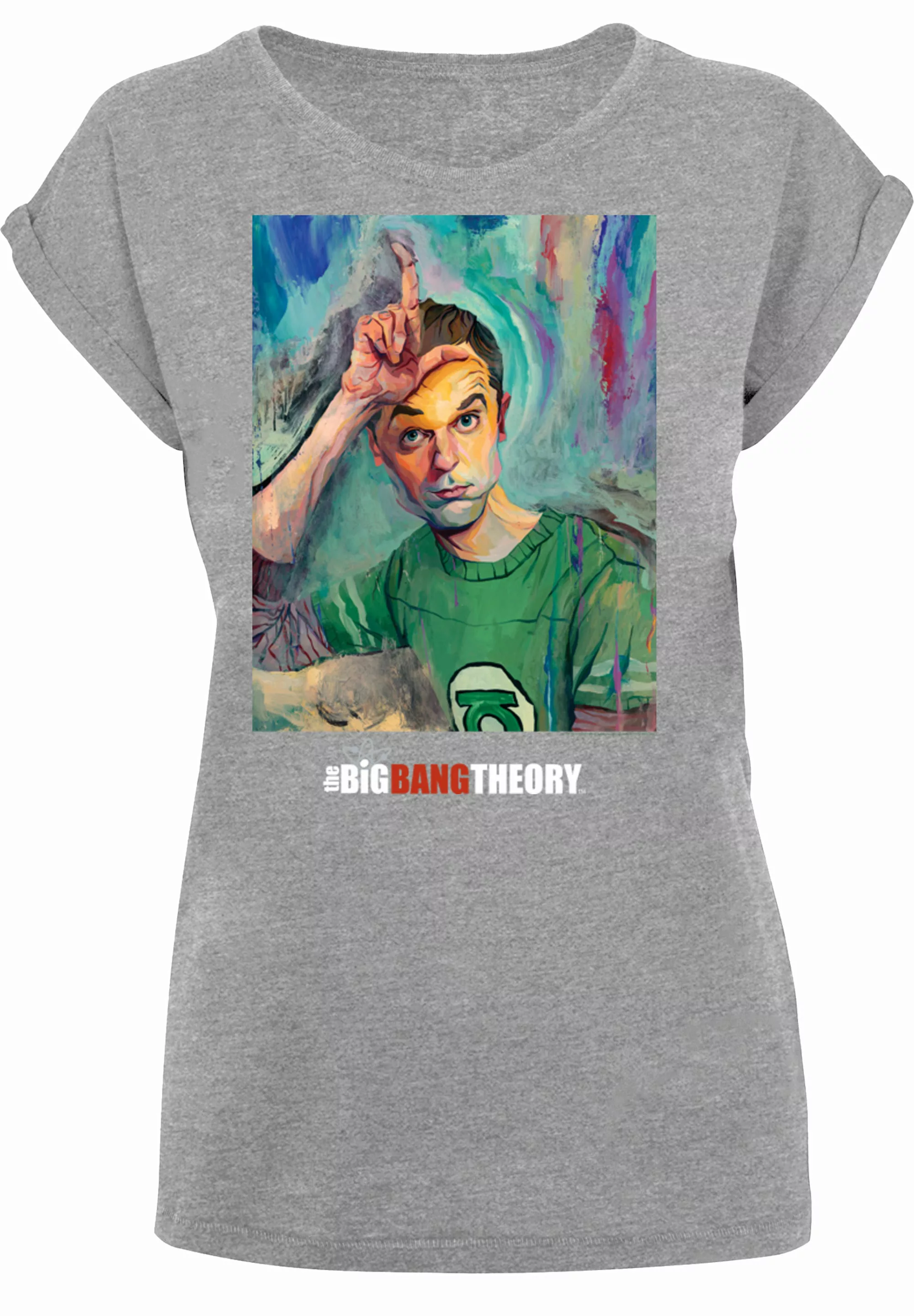 F4NT4STIC T-Shirt "Big Bang Theory Sheldon Loser Painting", Damen,Premium M günstig online kaufen