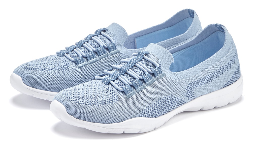 LASCANA Sneaker "Slipper, Halbschuh, leichtes Meshmaterial", zum Reinschlüp günstig online kaufen
